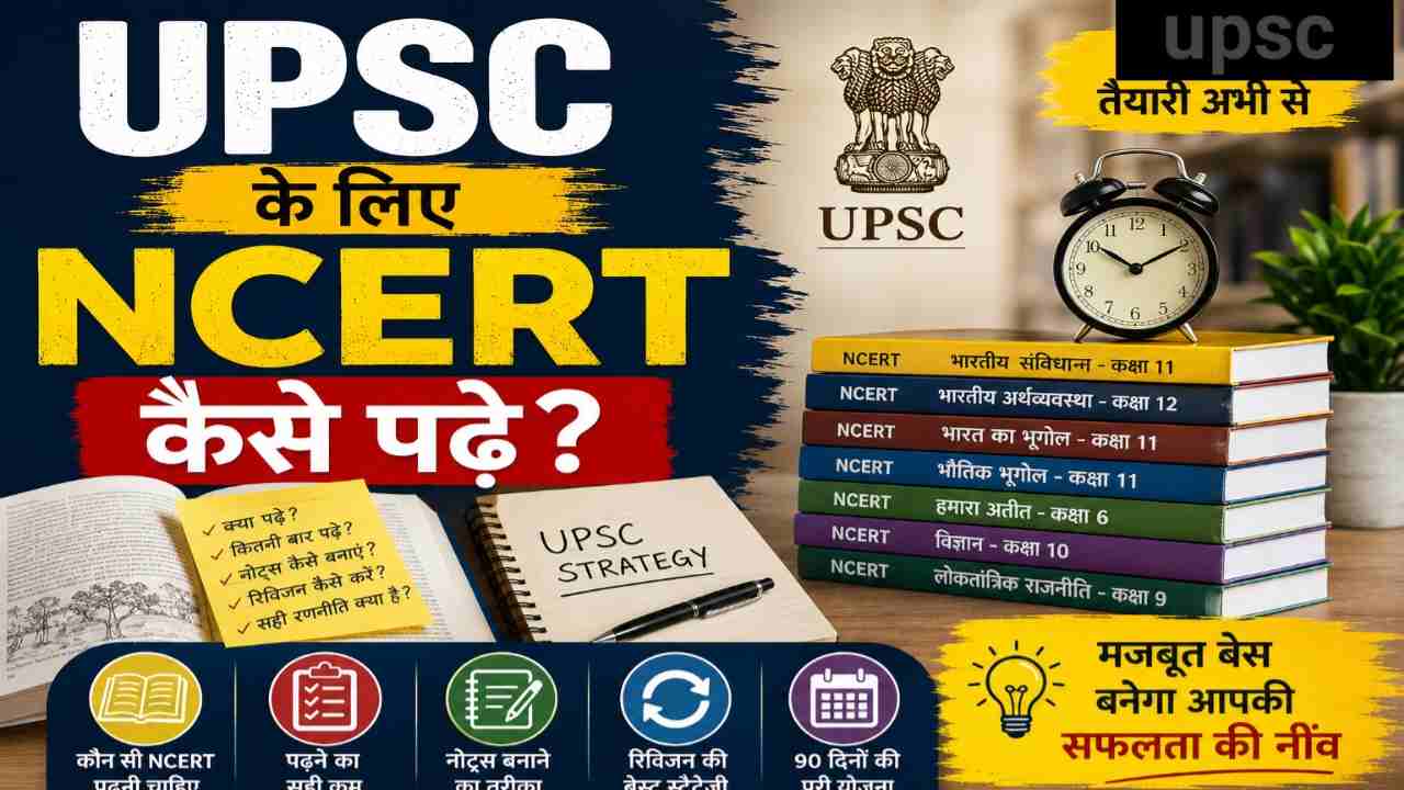 UPSC Ke Liye NCERT Kaise Padhe