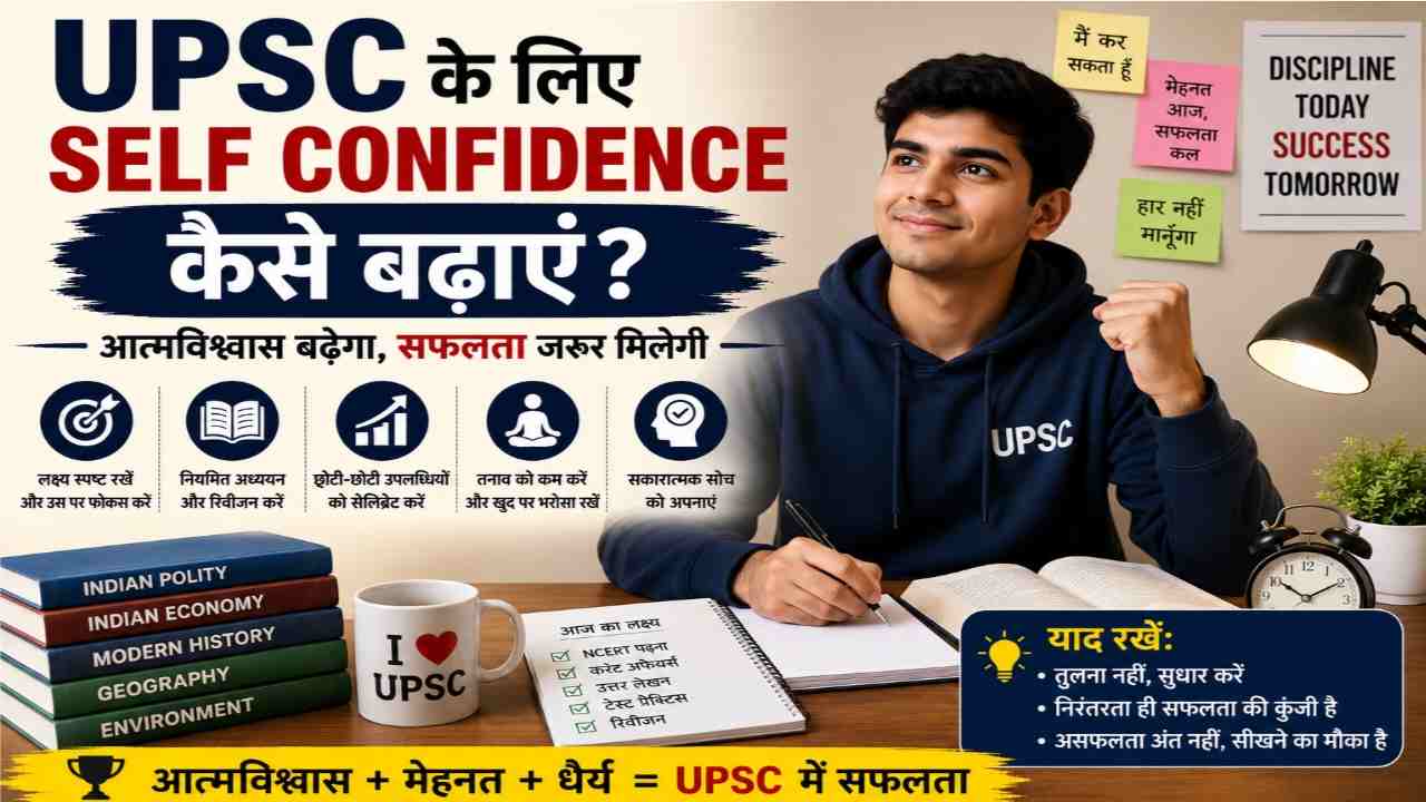 UPSC Ke Liye Self Confidence Kaise Badhaye