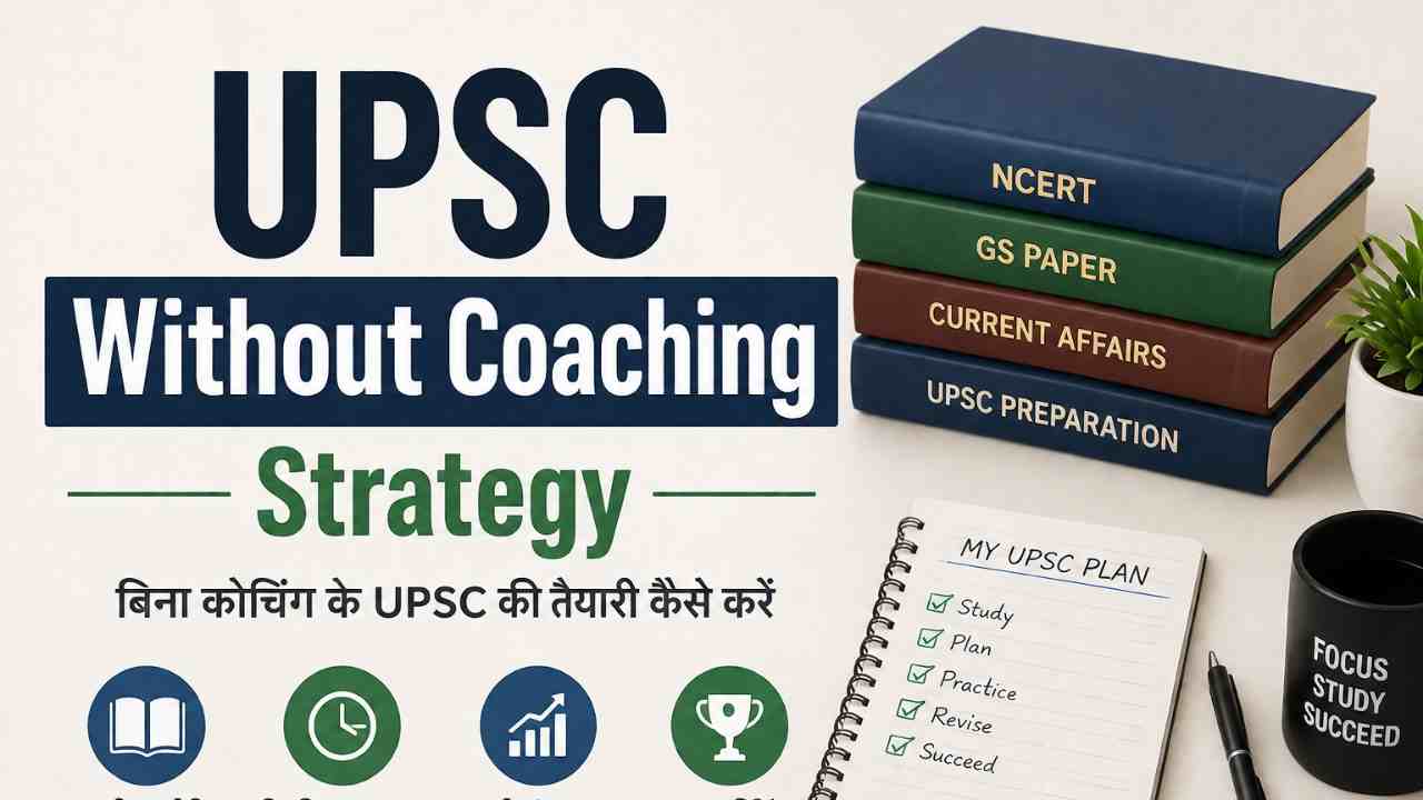 UPSC Without Coaching Strategy
